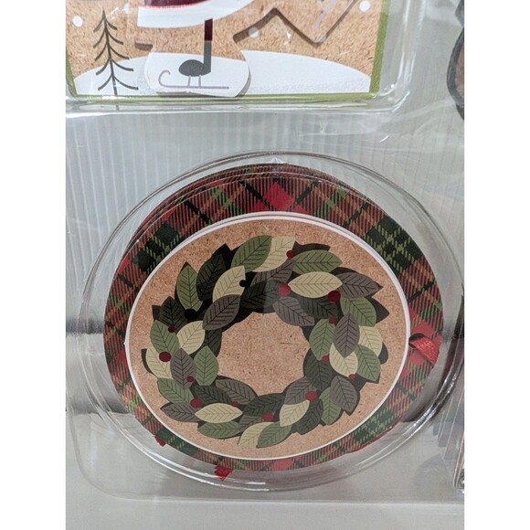 128 Pcs Kraft Paper 3D Foil Country Christmas Gift Tags with String for Presents - Picture 5 of 6